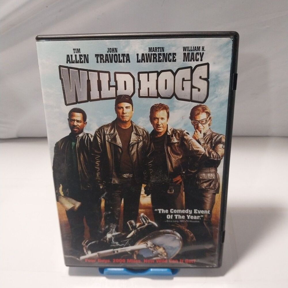 Wild Hogs DVD Movie Widescreen 2007 John Travolta Martin Lawrence Tim Allen